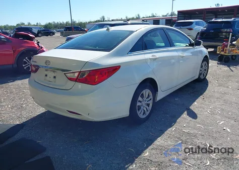 2012 Hyundai Sonata Gls z USA, uszkodzony, nr VIN 5NPEB4AC9CH491160